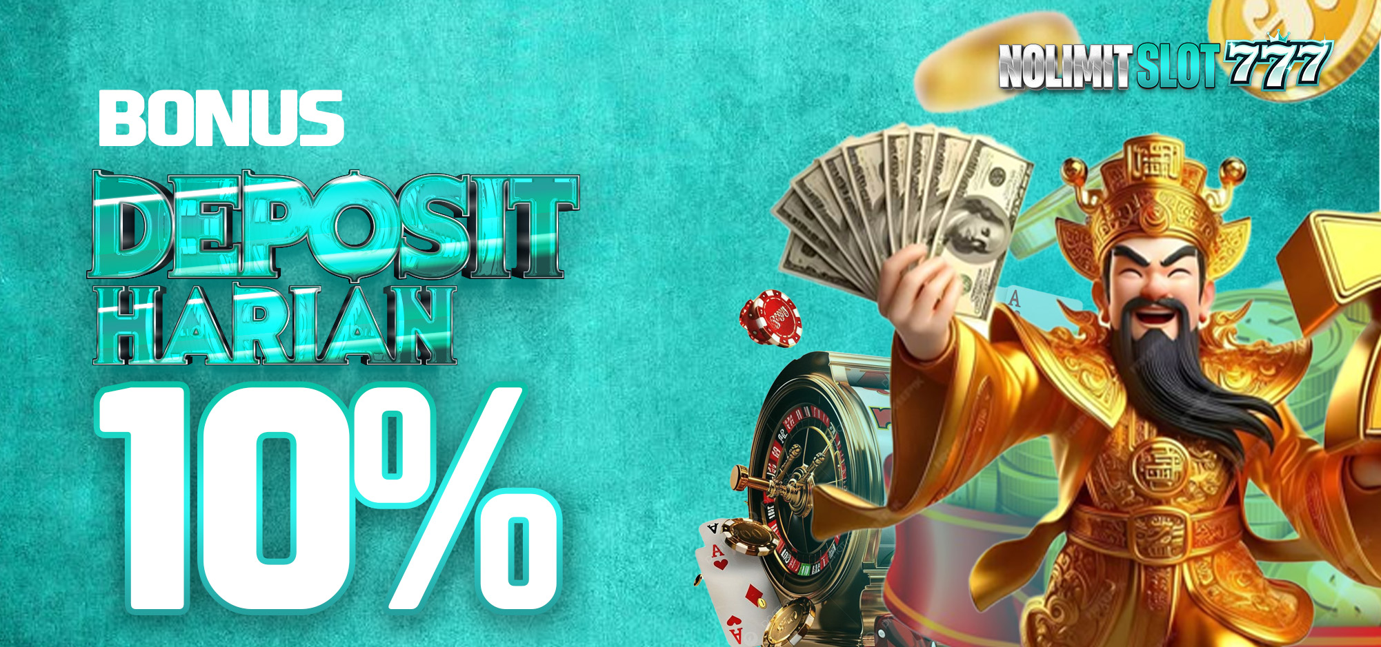 PROMO BONUS DEPOSIT HARIAN 10%